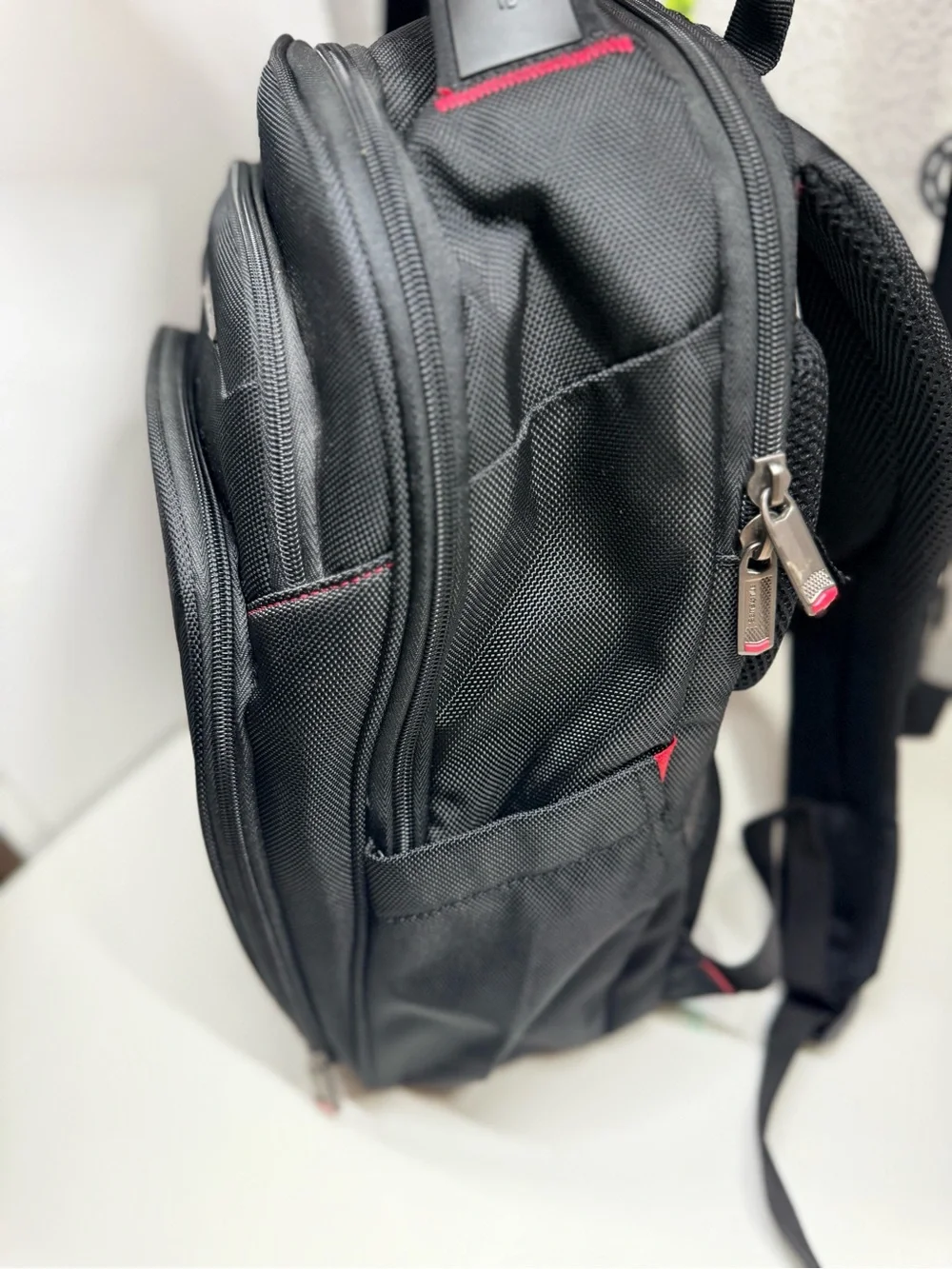 Samsonite Black Men's Backpack with Front Organizer Pockets
